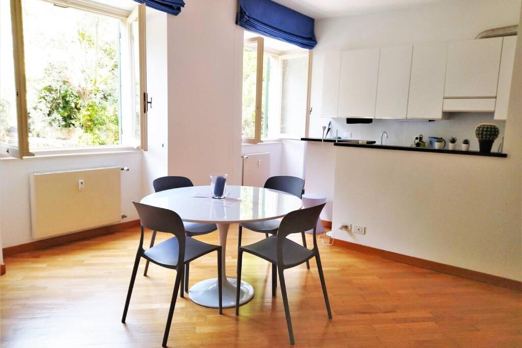 Apartamento Casaviva - Beautiful Bilo With Shared Pool In Genova Nervi Exterior foto